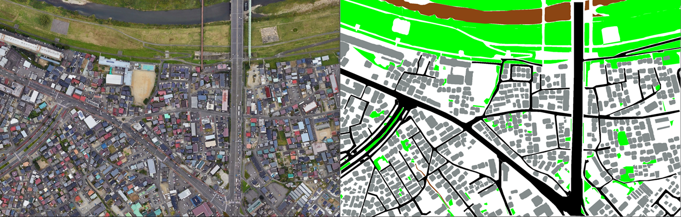 training image with labels